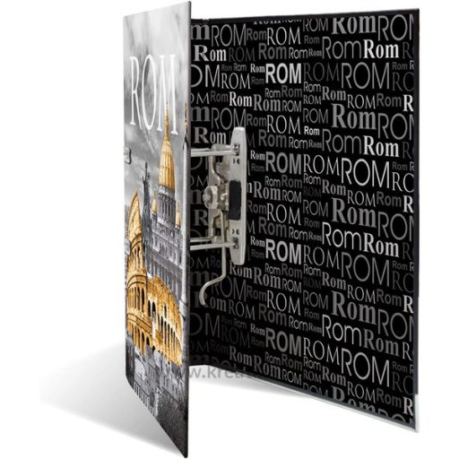 Iratrendező A/4, 70 mm Herma "Cities" Róma