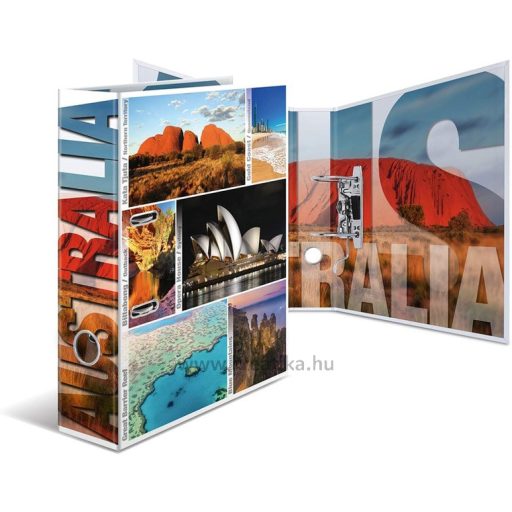 Iratrendező A/4, 70 mm Herma "Globetrotter" Ausztrália