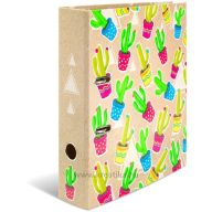 Iratrendező A/4, 70 mm Herma "Tropical" Kaktusz