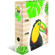Iratrendező A/4, 70 mm Herma "Tropical" Tukán