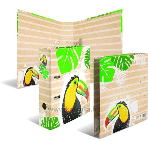 Iratrendező A/4, 70 mm Herma "Tropical" Tukán