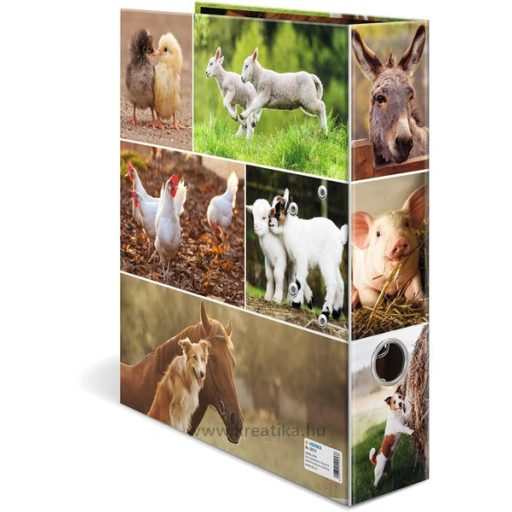 Iratrendező A/4 70 mm Herma "Animal Worlds" Farm állatok