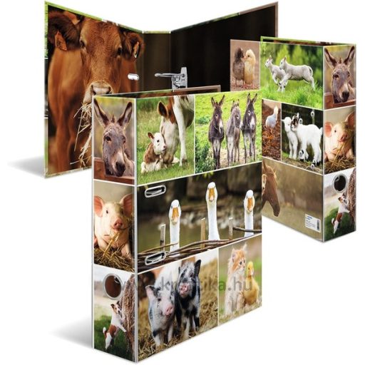 Iratrendező A/4 70 mm Herma "Animal Worlds" Farm állatok
