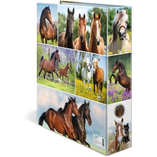 Iratrendező A/4 70 mm Herma "Animal Worlds" Lovak