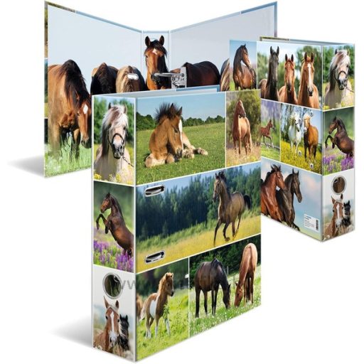 Iratrendező A/4 70 mm Herma "Animal Worlds" Lovak