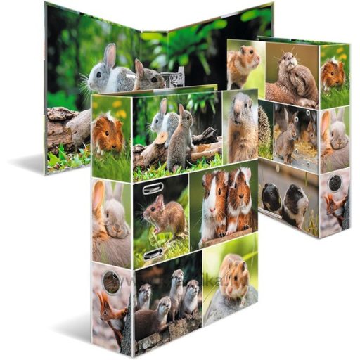 Iratrendező A/4 70 mm Herma "Animal Worlds" Rágcsálók