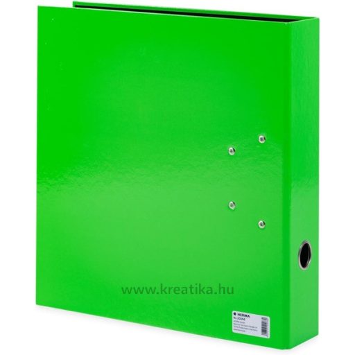 Iratrendező A/4 70 mm Herma "Neon" zöld