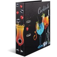 Iratrendező A/4 70 mm Herma "Cocktails