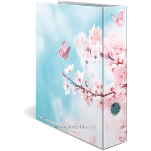 Iratrendező A/4 70 mm Herma "Flowers" Cseresznyevirág