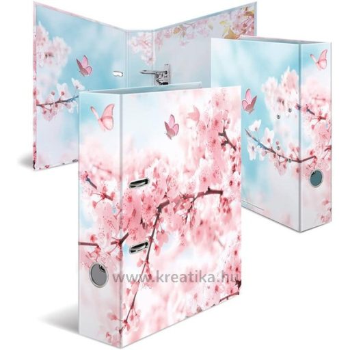 Iratrendező A/4 70 mm Herma "Flowers" Cseresznyevirág