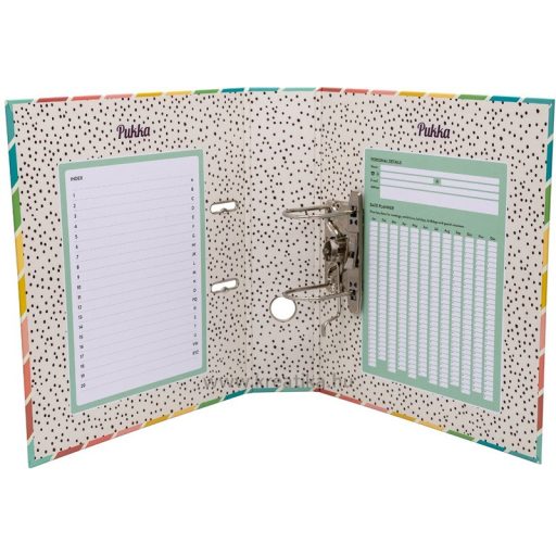 Iratrendező A/4 70 mm Pukka Pad "Fashion