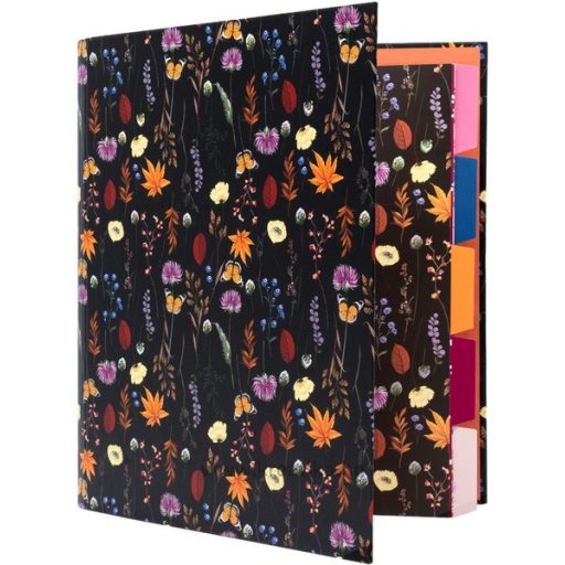 Gyűrűskönyv A/4 40 mm, D gyűrűs Pukka Pad "Bloom