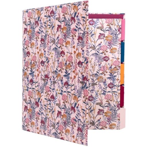 Gyűrűskönyv A/4 40 mm, D gyűrűs Pukka Pad "Bloom