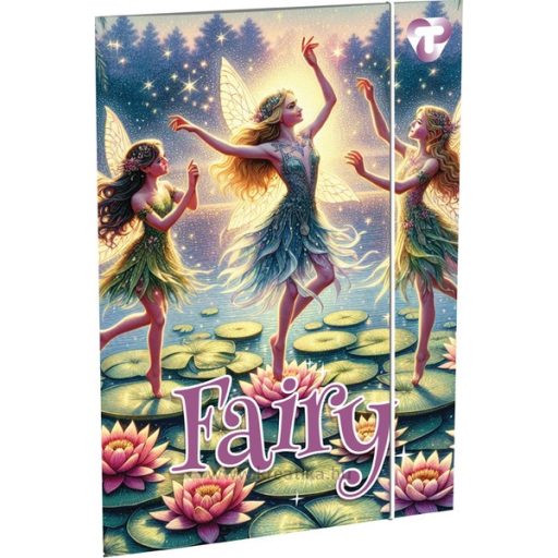 Gumis mappa A/4 T-Creativ vegyes minta