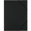 Gumis mappa A/4 PP, 450 mikron d.rect fekete