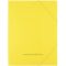 Gumis mappa A/4 PP, 450 mikron d.rect sárga