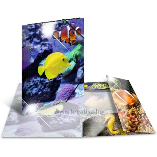 Gumis mappa A/4 PP Herma "Glossy" Tengeri halak