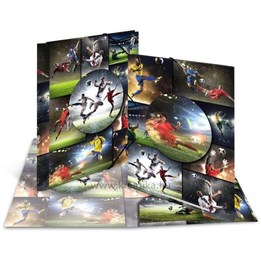 Gumis mappa A/4 PP Herma "Sport" Football