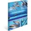 Gumis mappa A/4 karton Herma "Animals" Delfin