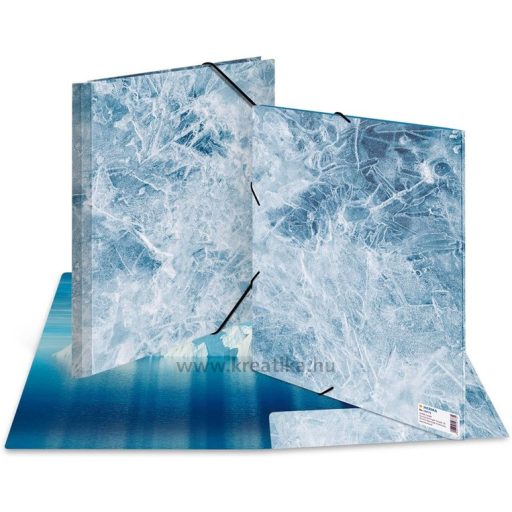 Gumis mappa A/4 karton Herma "Nature" Ice