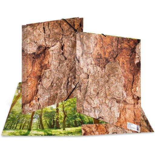 Rajzlaptartó A/3 karton, gumis Herma "Nature" Wood