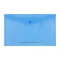 Irattartó tasak A/4 PP ICU áttetsző kék