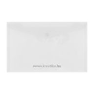 Irattartó tasak A/4 PP ICU áttetsző fehér