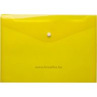Irattartó tasak A/4 PP d.rect sárga
