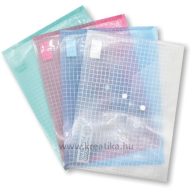 Irattartó tasak A/4 PP M&G áttetsző vegyes színek