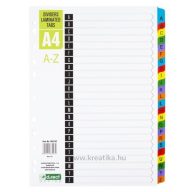 Regiszter A/4 A-Z, karton d.rect