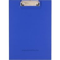 Felírótábla A/4 fedeles, PVC d.rect kék