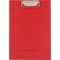Felírótábla A/4 fedeles, PVC d.rect piros