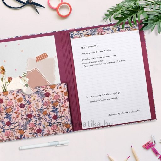 Felírótábla A/4 Pukka Pad "Bloom