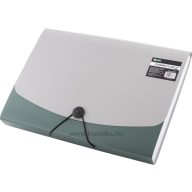 Harmonikamappa A/4 12 részes d.rect zöld