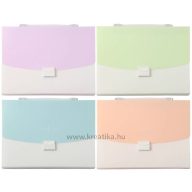   Harmonikamappa A/4 13 részes M&G "Morandi" pasztell színek