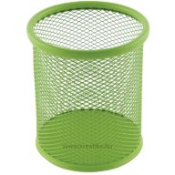 Írószertartó fémhálós Daco zöld
