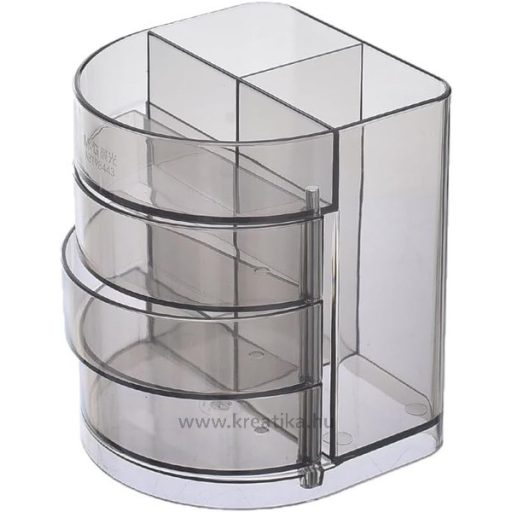 Írószertartó 3 rekeszes M&G ABT98443 füst