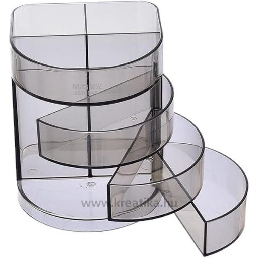 Írószertartó 3 rekeszes M&G ABT98443 füst