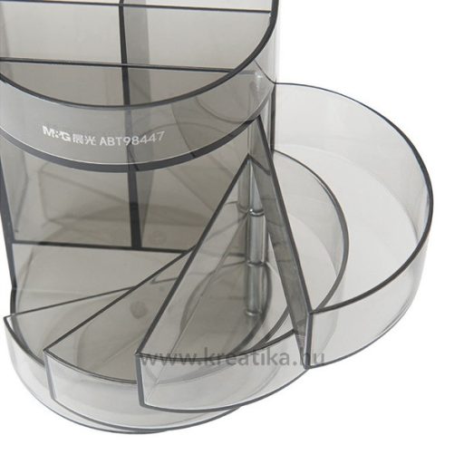 Írószertartó 4 rekeszes M&G ABT98447 füst