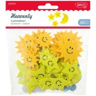 Dekorgumi forma, csillagok Daco "Heavenly