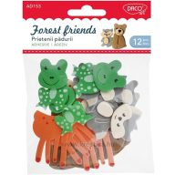 Dekorgumi forma, állatok Daco "Forest friends