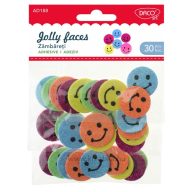 Dekorgumi forma, mosolygó arcok Daco "Jolly faces