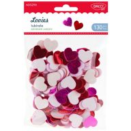 Műanyag szívek, öntapadós 2 cm Daco "Lovies