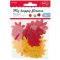 Filc forma, virágok 4 cm Daco "My happy flowers