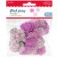 Dekorgumi forma, virágok Daco "Pink posy