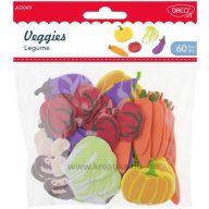 Dekorgumi forma, zöldségek Daco "Veggies