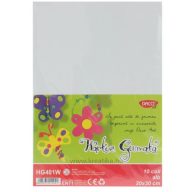Dekorgumi A/4  Daco fehér