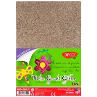 Dekorgumi A/4 öntapadós, csillámos  Daco bronz