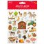 Matrica, fólia Daco "Stick & Smile" farm állatok
