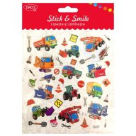 Matrica, fólia Daco "Stick & Smile" munkagépek